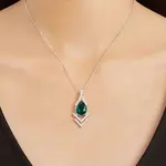 Swarovski Сплав, позолоченное, посеребренное ожерелье unisex silver - фото 7