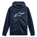 Толстовка Alpinestars Ageless V3 full zip, синий - фото