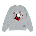 Худи Hello Kitty унисекс Sanrio, темно-серый - фото 7