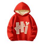 Детский свитшот Disney, [thickened and fleece-lined]dihalo черный - фото 3