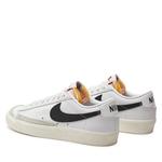 Кроссовки Nike Blazer Low '77 Vntg DA6364 101 White/Black/Sail, белый - фото 3