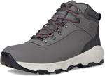 Columbia Mens Newton Wander Leather, City Grey/Mountain Red - фото 7