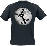 Футболка Looney Tunes Coyote - Moon Jump, черный - фото