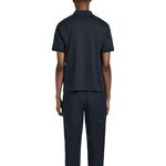 COS Мужская поло темно-синего цвета - фото 7