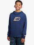 Детский худи с логотипом Hoops New Balance, Nb Navy - фото
