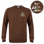 Свитшоты Unisex Cocoa Nike, коричневый - фото