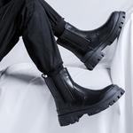 Ботинки Челси мужские черный Cachiotti - фото 7