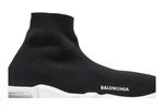 Кроссовки Balenciaga Speed Sneaker 'Clearsole - Black White', черный - фото 2