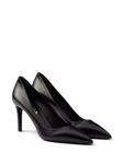 Туфли Prada 85 мм из сафьяновой кожи, черный - фото 2