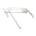 LOUIS VUITTON Мужское серебряное колье Monogram Stack Metal - фото 7