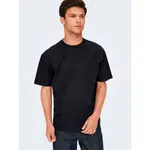 Футболка с коротким рукавом Only & Sons Fred Relax, черный - фото 5