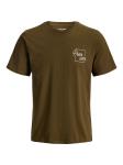 Футболка JACK & JONES JACK & JONES , Brown - фото