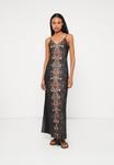 Платье AllSaints BRYONY MAXI DRESS, Ophis Black/Multi-Coloured - фото 2