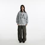 Унисекс свитшот NANDCHN, серый - фото 8