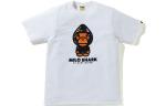 Футболка Bape Milo Shark A BATHING APE, сине-черная - фото 10