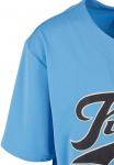 Рубашка VARSITY BASEBALL FUBU, цвет light blue black creme - фото 9