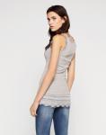 Топ Rosemunde, светло-серый - фото 3