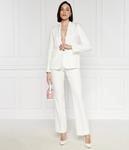 Брюки Liu Jo flare fit, белый - фото 2