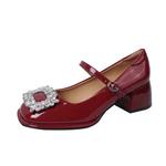 Туфли Мэри Джейн женские Xingdiman, Ecru - фото