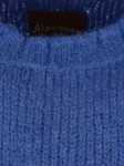 Ребристый свитер с круглым вырезом Monitaly, синий - фото 3