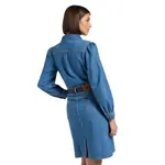 Платье Lee 112370996 long sleeve, синий - фото 2