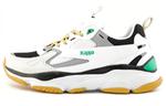 Кроссовки Kappa Chunky Sneakers Unisex Low-Top White Yellow - фото