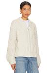 Свитер Central Park West Savannah Zip Up, цвет Oat - фото 3