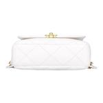 CHANEL Рюкзак из овчины женский белый - фото 3
