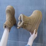 Зимние ботинки женские Shangjinni, хаки - фото 11