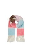 Шарф TOM TAILOR MIT STREIFENMUSTER, Pink Blue Stripe Design/Light Pink - фото 2