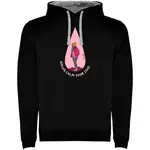 Худи Kruskis Calm Your Soul Two-Colour, черный - фото