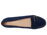 Балетки Jack Rogers Hanover Hardware Moccassin - Suede, Midnight - фото 2