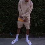 Шорты-карго Smiley Collection унисекс цвета хаки Drew House, хаки - фото 3