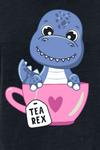 Футболка Tierisch Tea Rex, черный - фото 2