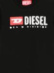 Футболка с логотипом Diesel Kids, черный - фото 3