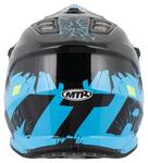 Детский шлем X7BS трещина MTR, синий - фото 5