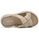 Шлепанцы женские Daphne, хаки - фото 8