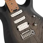 Cort X700 Triality Open Pore Black Burst с чехлом - фото 4