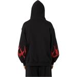 Худи с принтом flame Vision Of Super, черный - фото 6