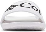 Columbia womens Slide, White/Black - фото 3