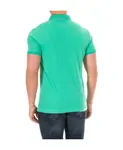 Рубашка поло Hackett, зеленый - фото 3