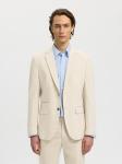 SELECTED Кремовый пиджак Slim fit - фото