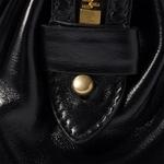 Кожаный клатч MIU MIU, черный - фото 7