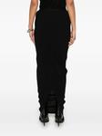 Юбка макси Soft Pillar от Rick Owens, черный - фото 4
