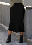 Юбка миди LASCANA Skirt, черный - фото 2