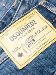 Dsquared2 distressed-effect patchwork jeans, синий - фото 6
