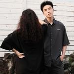 Футболка унисекс COC CUBE, черная (с длинным рукавом) - фото 6