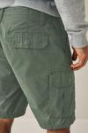 Хлопковые шорты карго Next, зеленый - фото 4