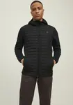 Стеганая куртка Jack & Jones "JJEMULTI QUILTED JACKET NOOS", с капюшоном, черный - фото