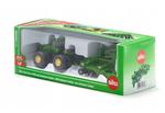 Siku, модель трактора John Deere с пахотным агрегатом - фото 2